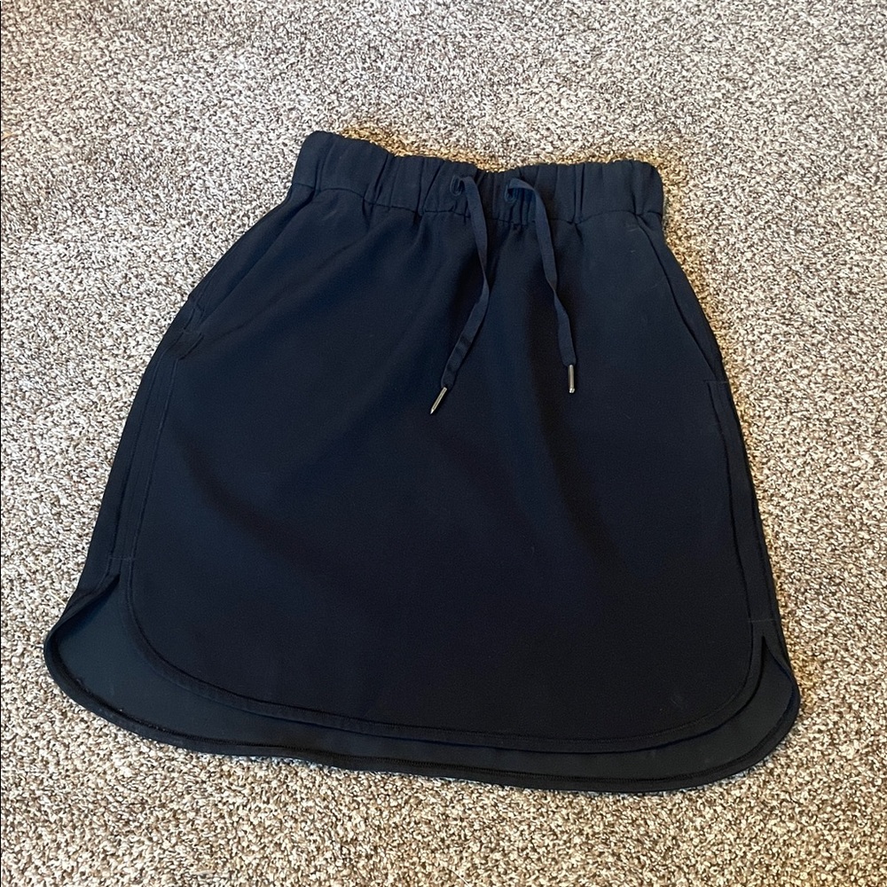 Lululemon Athletica Black Mini Skirt